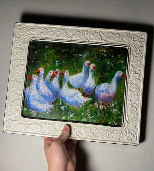 Framed Duck Print