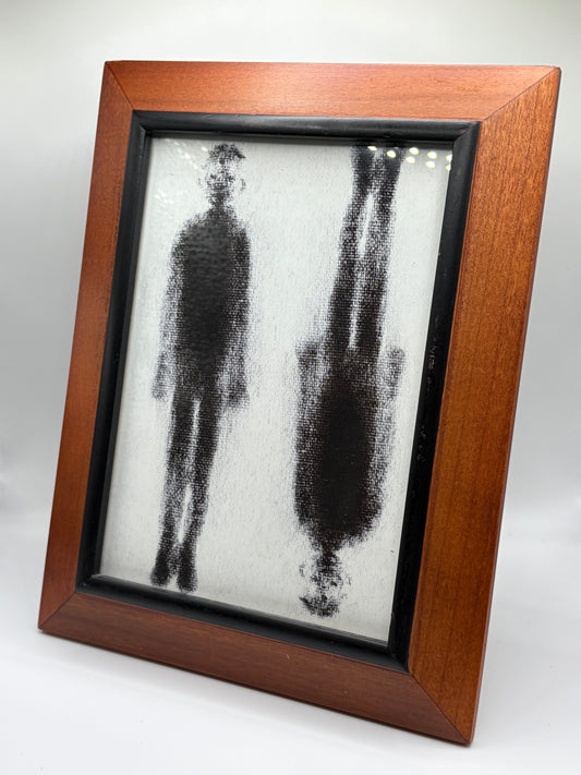 Twins Print Framed