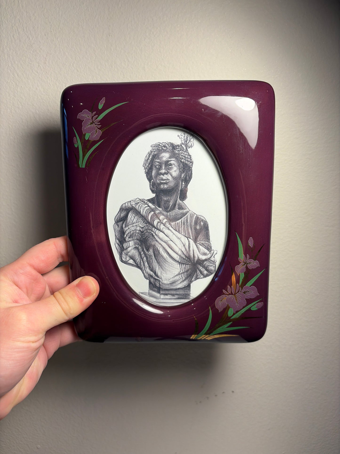 Woman of the French Colonies Print Framed