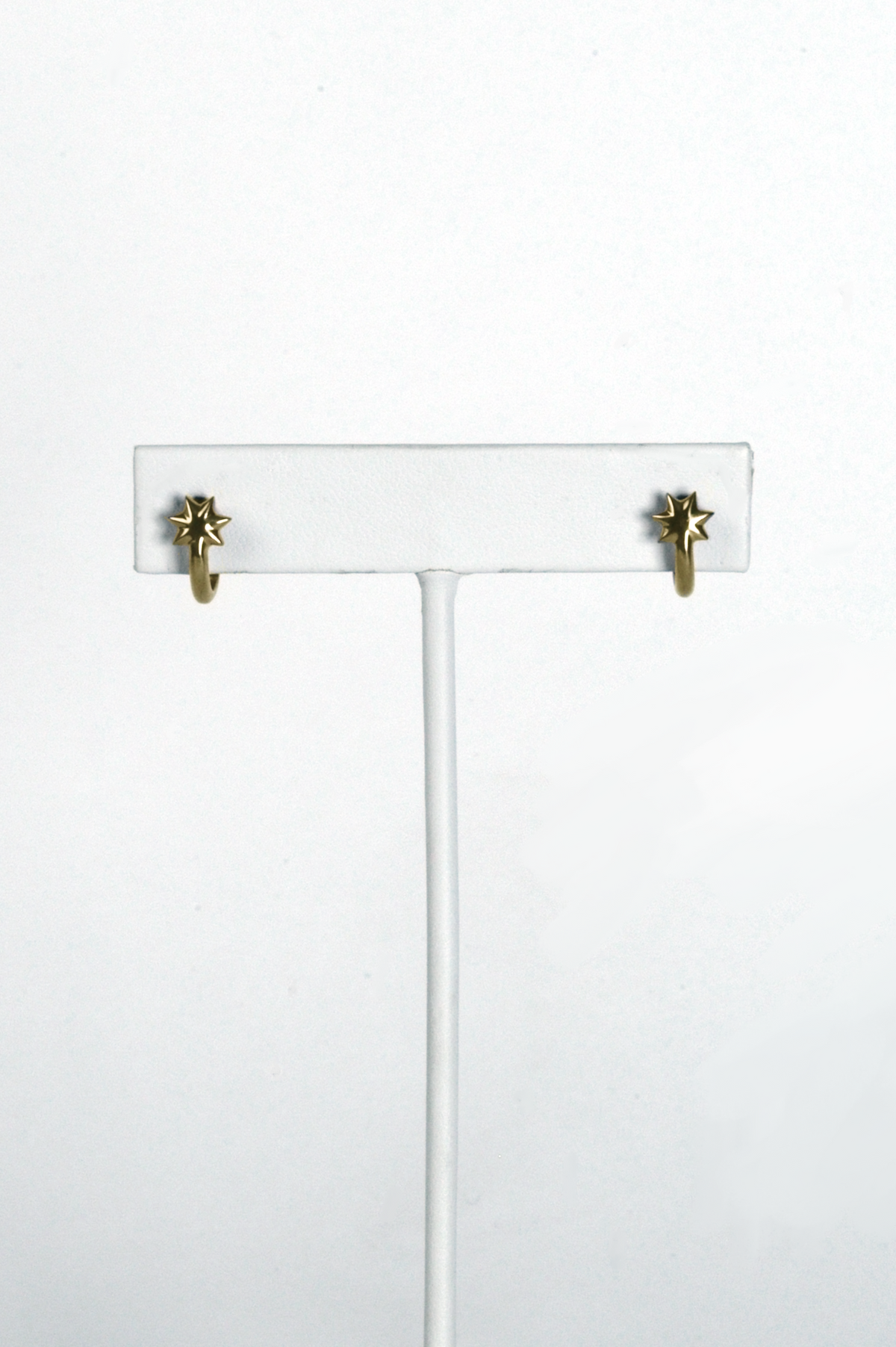 Star Hoop Earrings