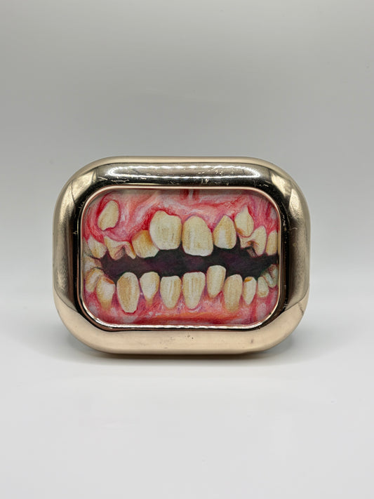 Teeth Print Framed