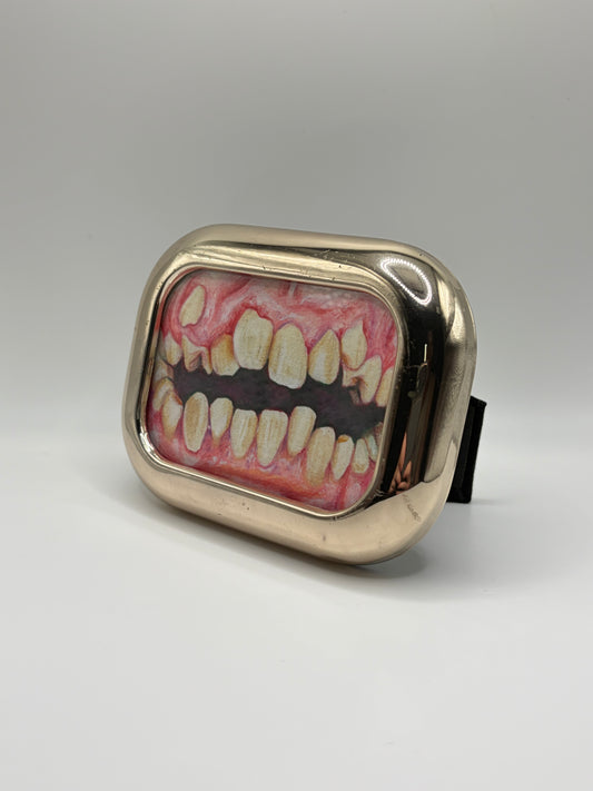 Teeth Print Framed
