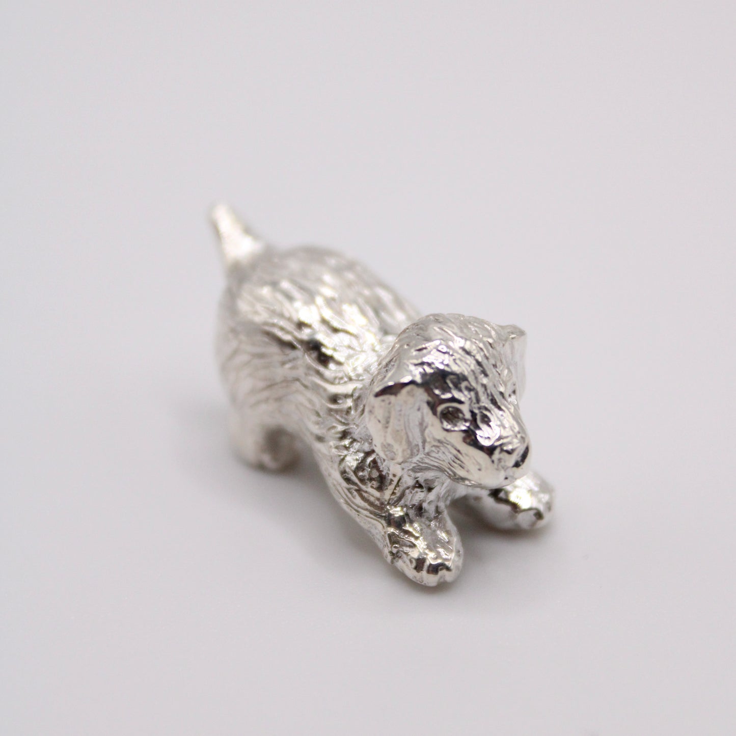 Puppy Desk Friend - Sterling Silver