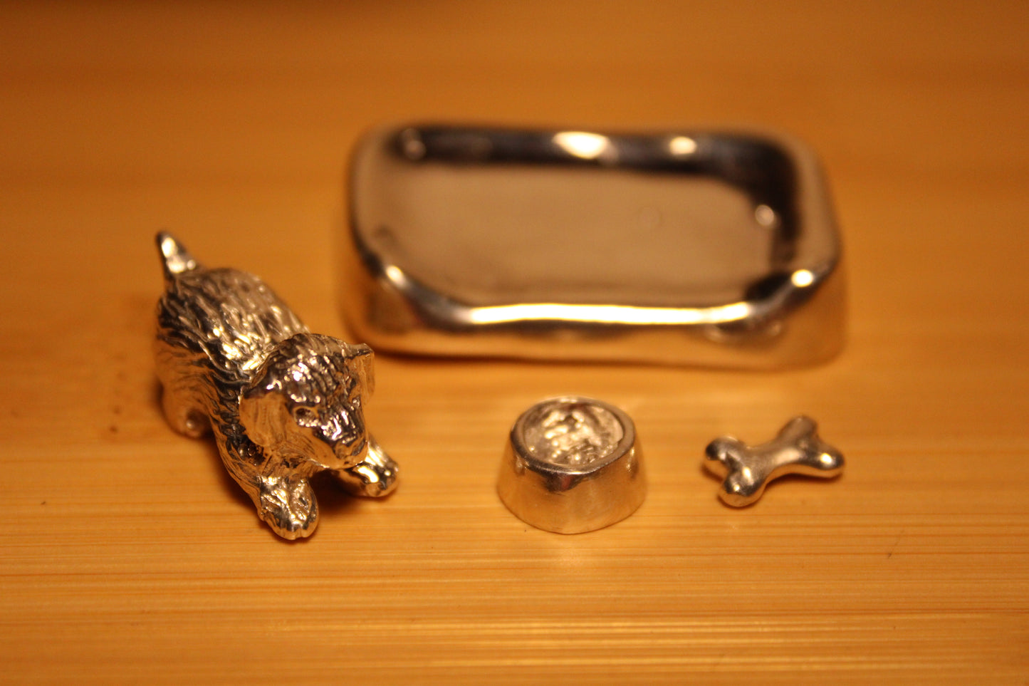 Puppy Desk Friend - Sterling Silver